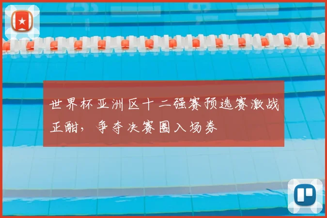 世界杯亚洲区十二强赛预选赛激战正酣，争夺决赛圈入场券